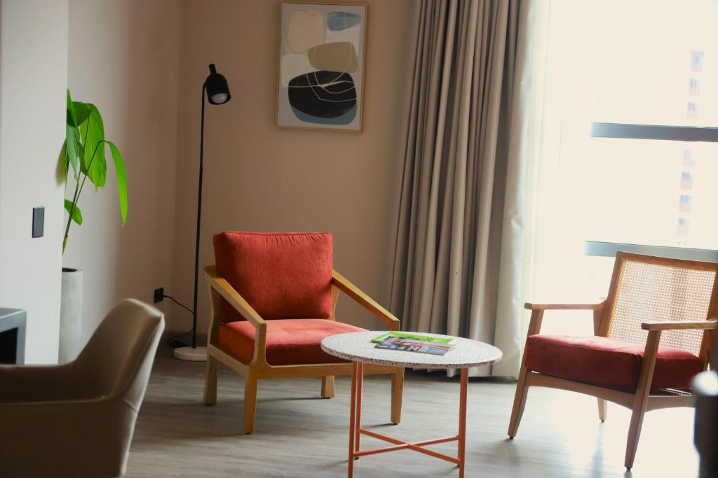 Posezení v ubytování Tequendama Hotel Medellín - Estadio