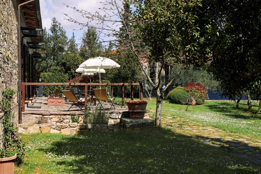 Zahrada ubytování Agriturismo San Sano