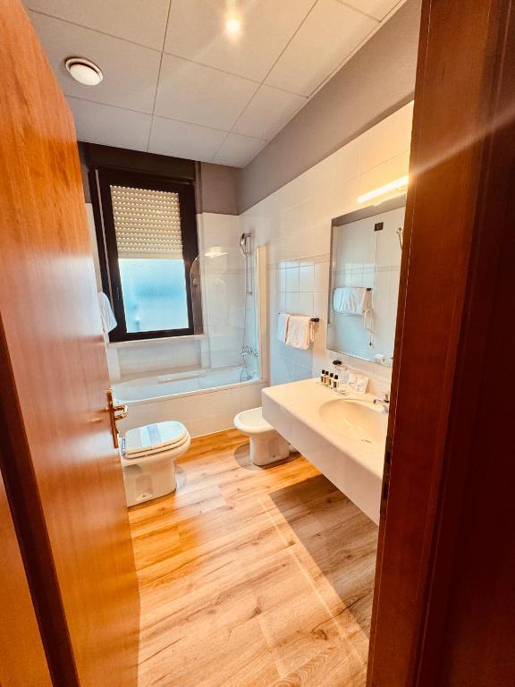 Koupelna v ubytování Hotel Pex Mantova