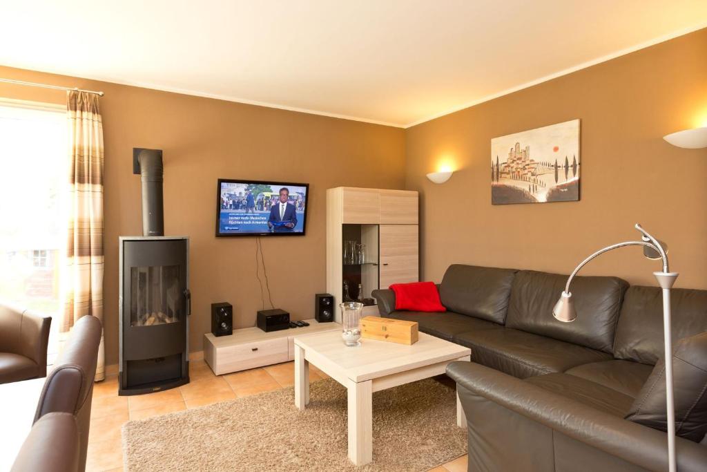 Posezení v ubytování Ferienhaus Bella Vista