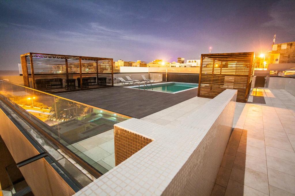 Bazén v ubytování Hotel Pérola nebo v jeho okolí