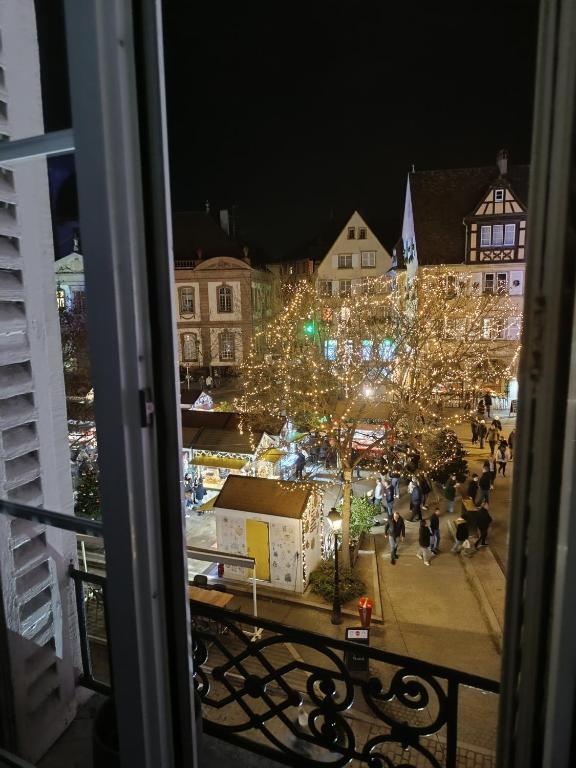Výhľad na mesto Colmar alebo výhľad na mesto priamo z apartmánu