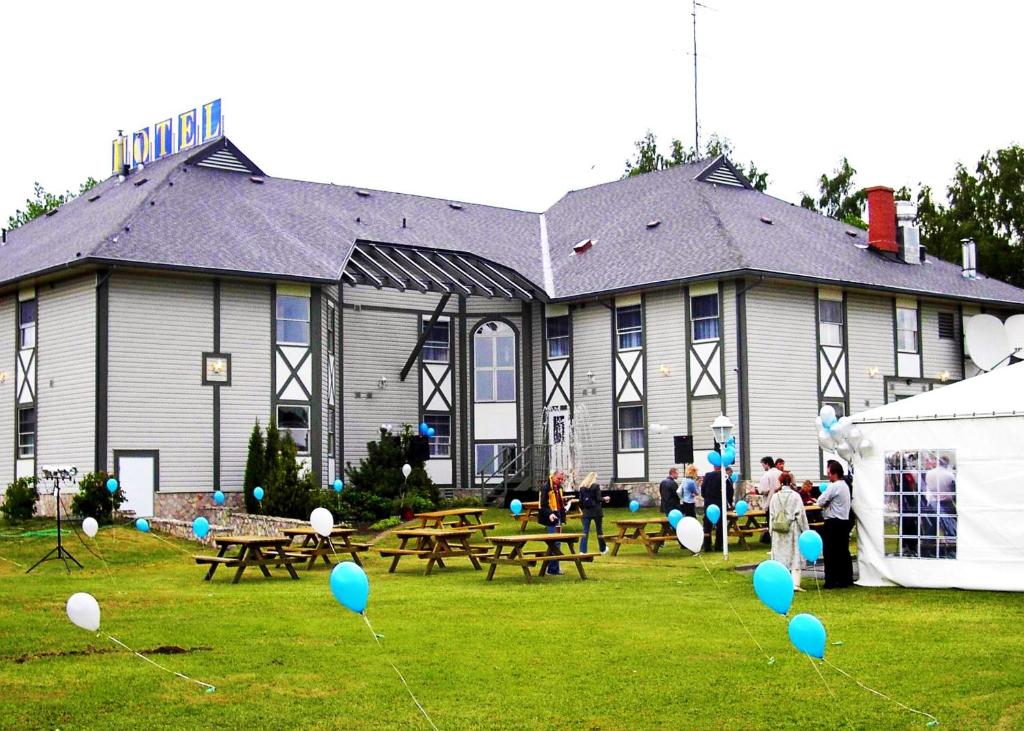 Zahrada ubytování Airport Hotel Mara