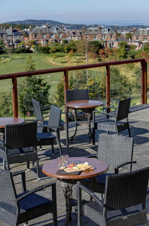 Balkón nebo terasa v ubytování Braid Hills Hotel