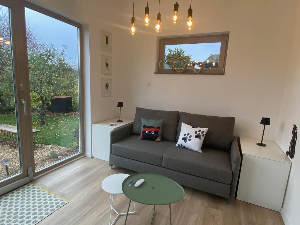 Posezení v ubytování Tiny House 47
