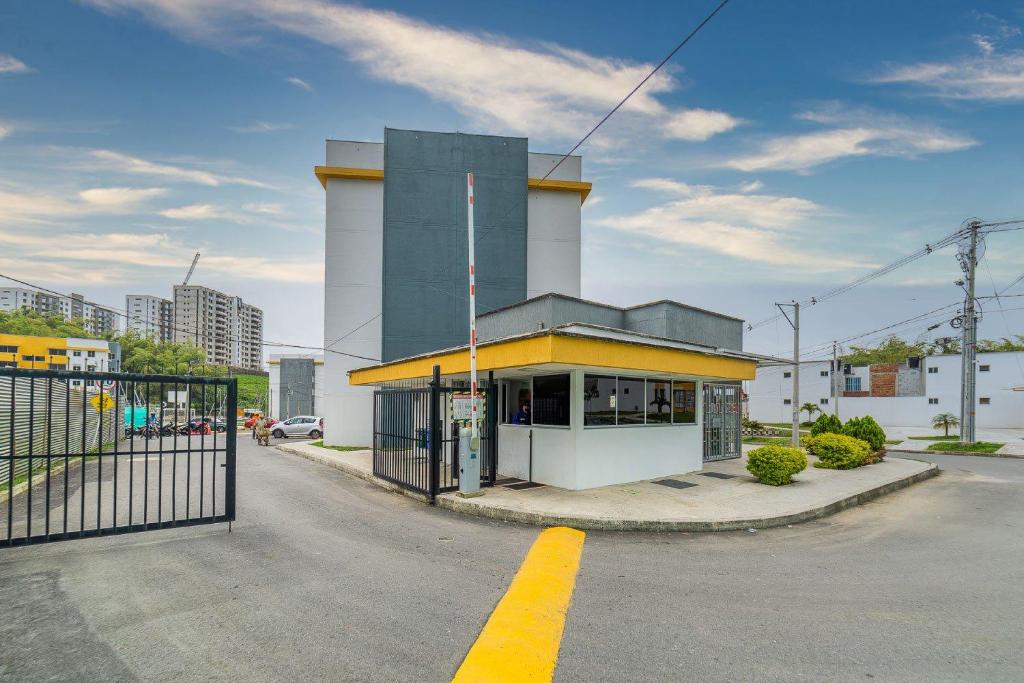 Budova, kde se apartmán nachází