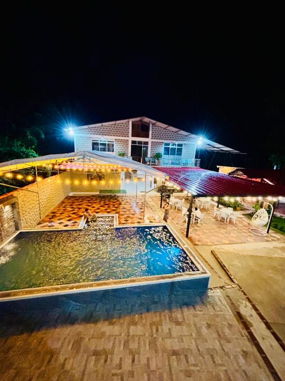 Bazén v ubytování Hotel Boutique Campestre nebo v jeho okolí