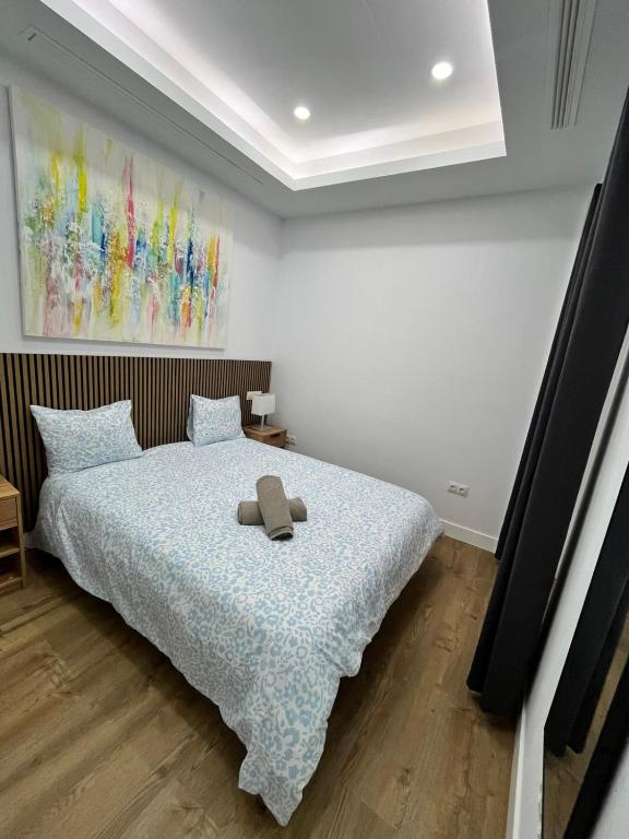 Posteľ alebo postele v izbe v ubytovaní Exclusive Luxury Stay at Plaza Uncibay, Málaga Center