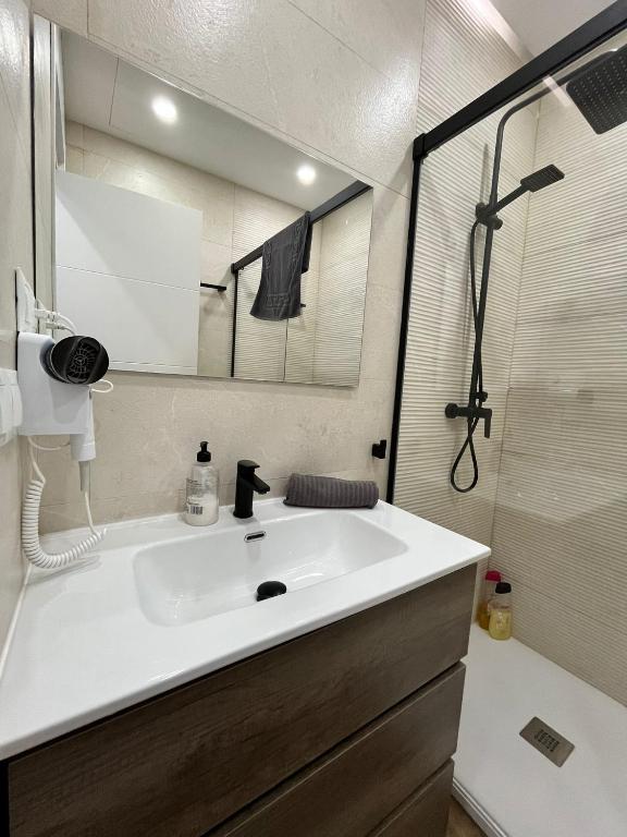 Kúpeľňa v ubytovaní Exclusive Luxury Stay at Plaza Uncibay, Málaga Center