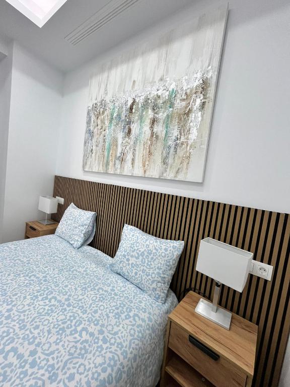 Posteľ alebo postele v izbe v ubytovaní Exclusive Luxury Stay at Plaza Uncibay, Málaga Center