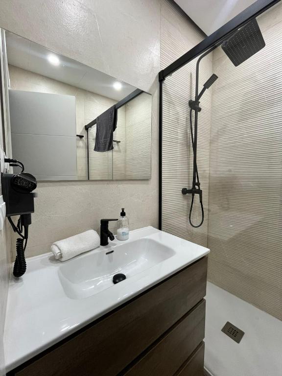 Kúpeľňa v ubytovaní Exclusive Luxury Stay at Plaza Uncibay, Málaga Center
