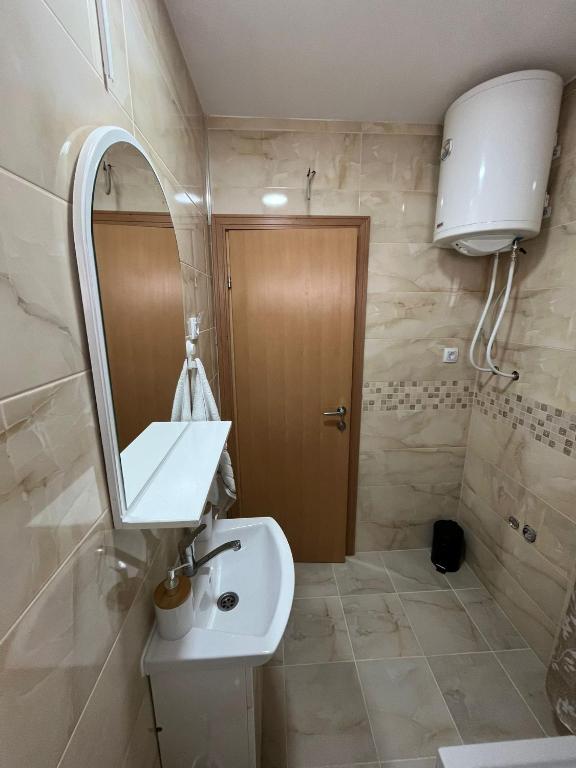 Koupelna v ubytování Apartman KVINS 1