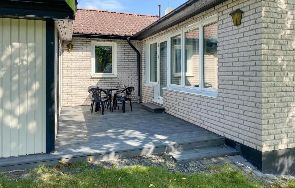 Budova, kde se vila nachází