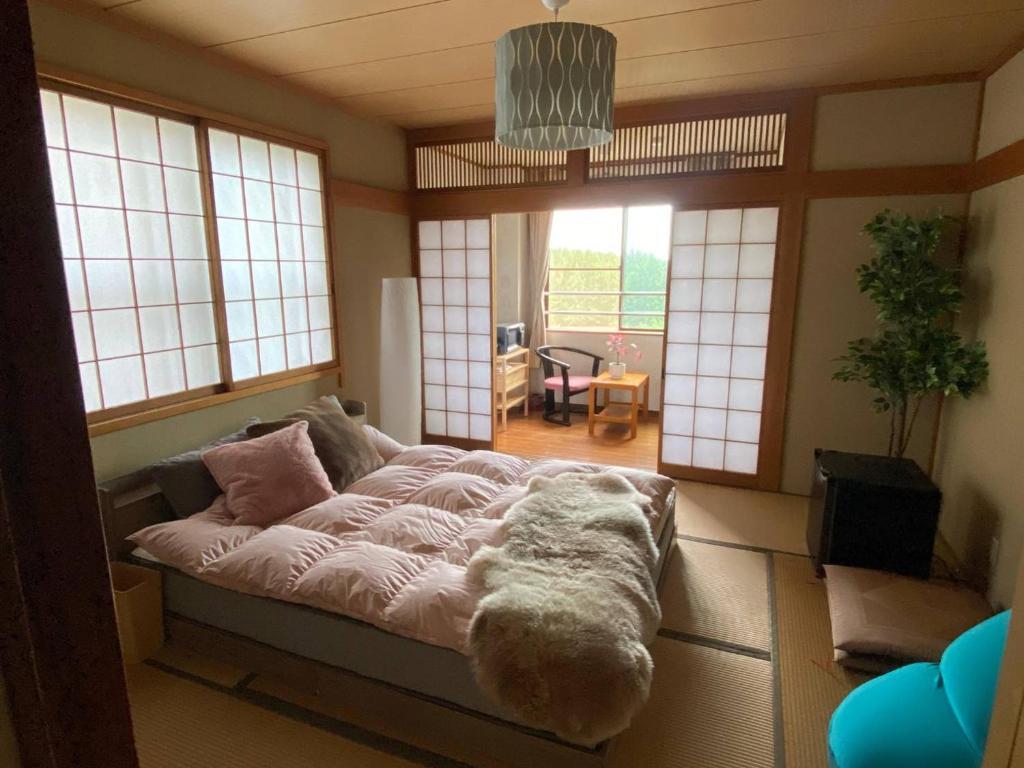 Posezení v ubytování Seifuso At Myoko