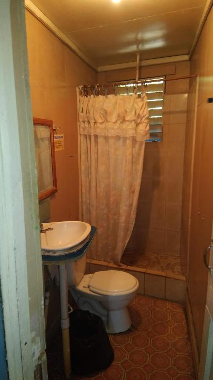 Koupelna v ubytování Hotel LomaVista