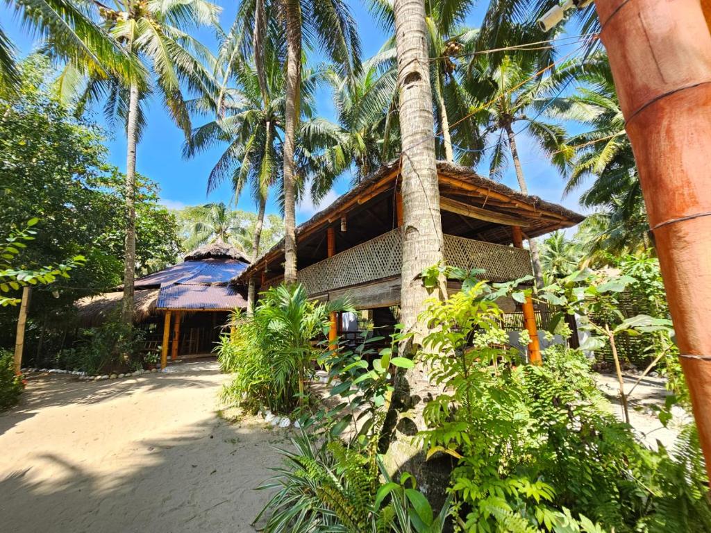 Zahrada ubytování Big BamBoo Beach Resort Sipalay