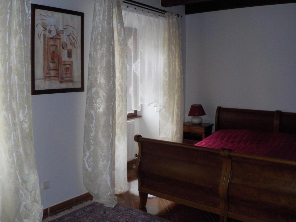 Cama o camas de una habitación en Hotel Kriváň