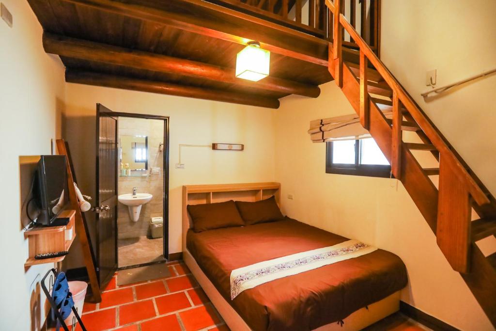 Postel nebo postele na pokoji v ubytování Blue Mountain Inn