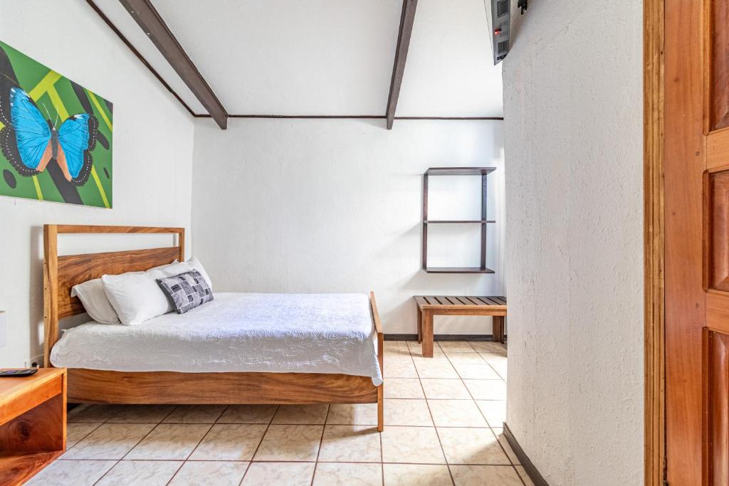 Postel nebo postele na pokoji v ubytování Montefresco Boutique Hostel
