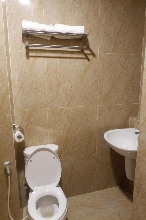 Koupelna v ubytování Sultan Hotel Banda Aceh