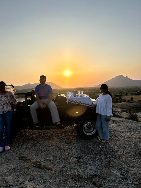 Hosté ubytování Jawai's Wildness Lodge