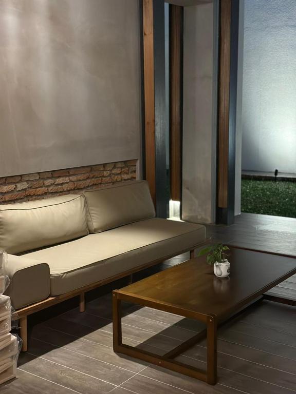 Posezení v ubytování Baba House Melaka