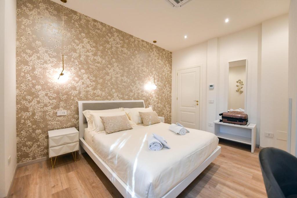 Postel nebo postele na pokoji v ubytování Villa Sofia