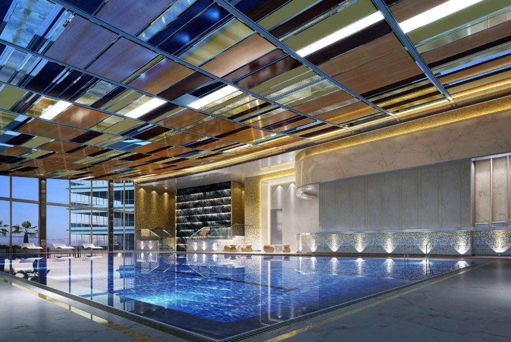Bazén v ubytování Wyndham Grand Foshan Gaoming nebo v jeho okolí