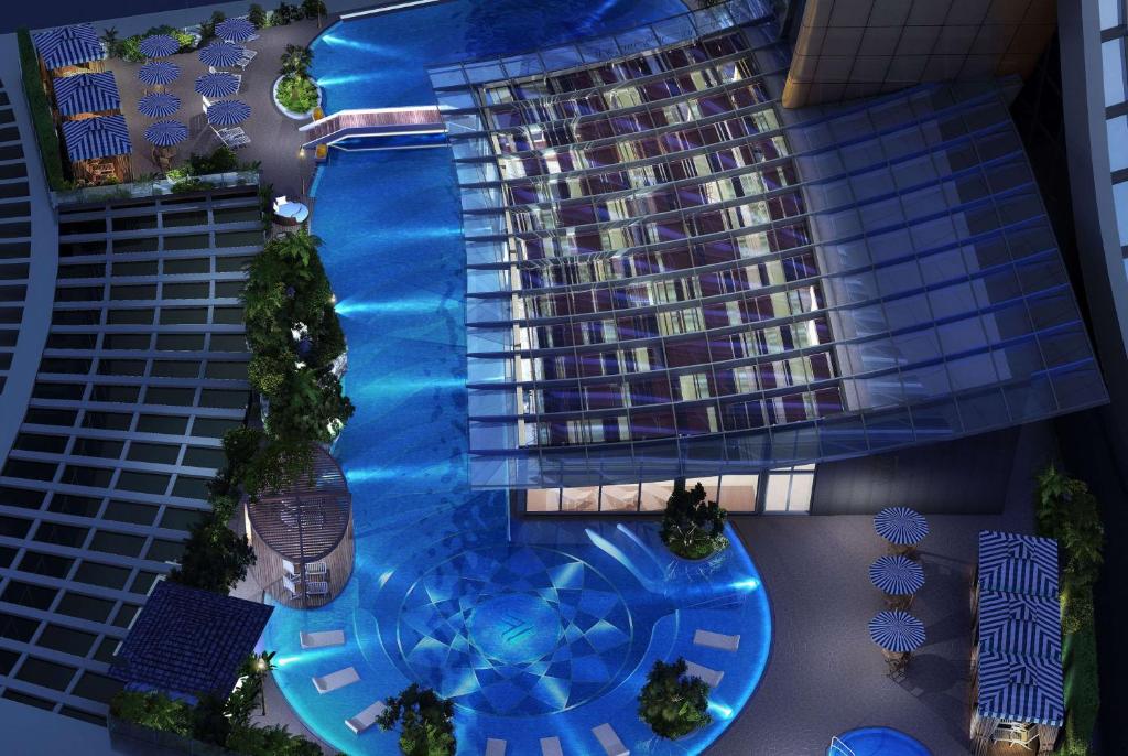 Bazén v ubytování Wyndham Grand Foshan Gaoming nebo v jeho okolí