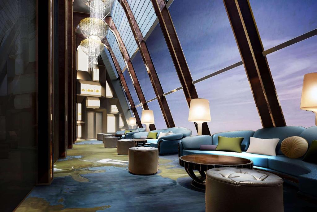 Posezení v ubytování Wyndham Grand Foshan Gaoming