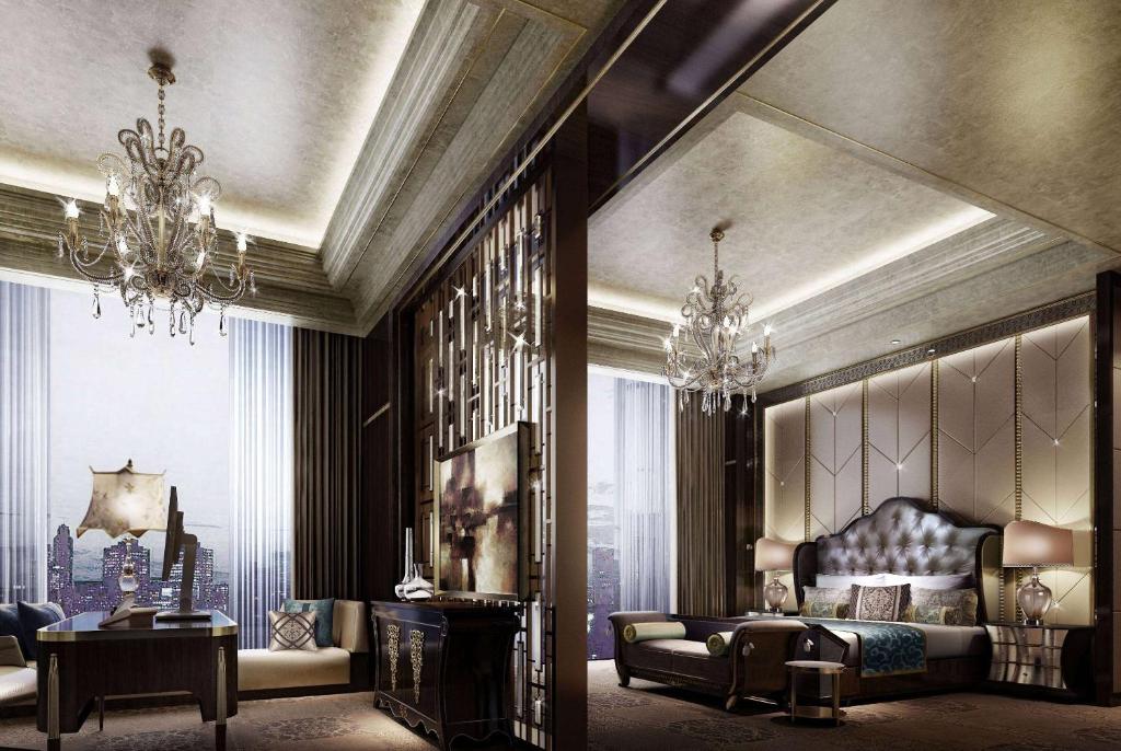 Posezení v ubytování Wyndham Grand Foshan Gaoming