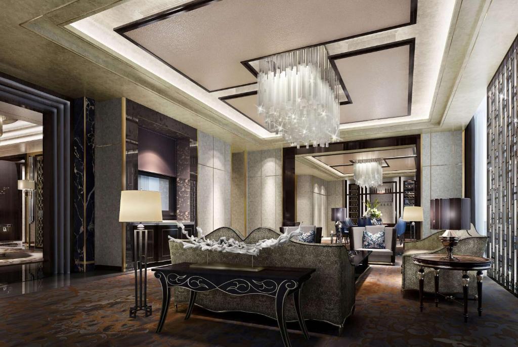 Posezení v ubytování Wyndham Grand Foshan Gaoming