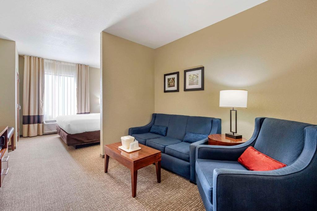 Posezení v ubytování Comfort Inn & Suites