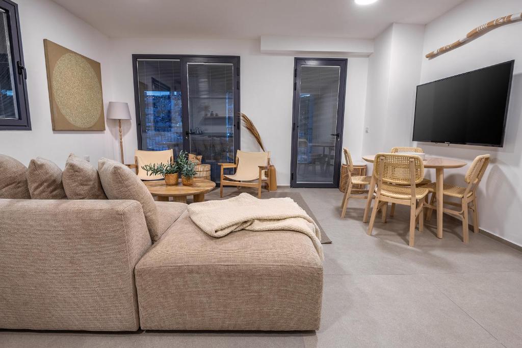 Posezení v ubytování Cape Dor luxury apartments Haifa