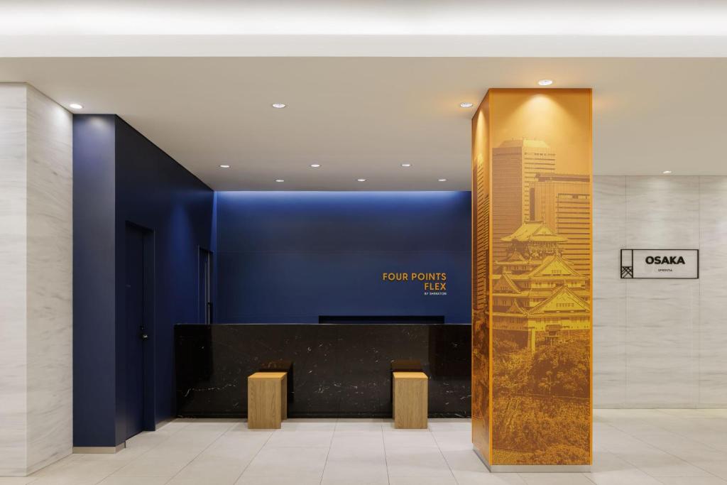 Vstupní hala nebo recepce v ubytování Four Points Flex by Sheraton Osaka Umeda