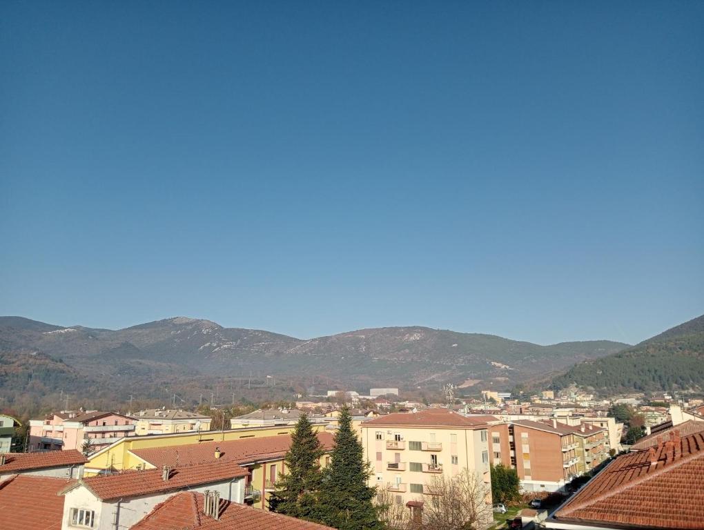 Nespecifikovaný výhled na hory nebo výhled na hory při pohledu z apartmánu