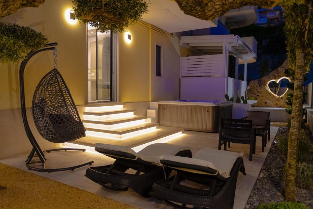 Posezení v ubytování Residence AleDen