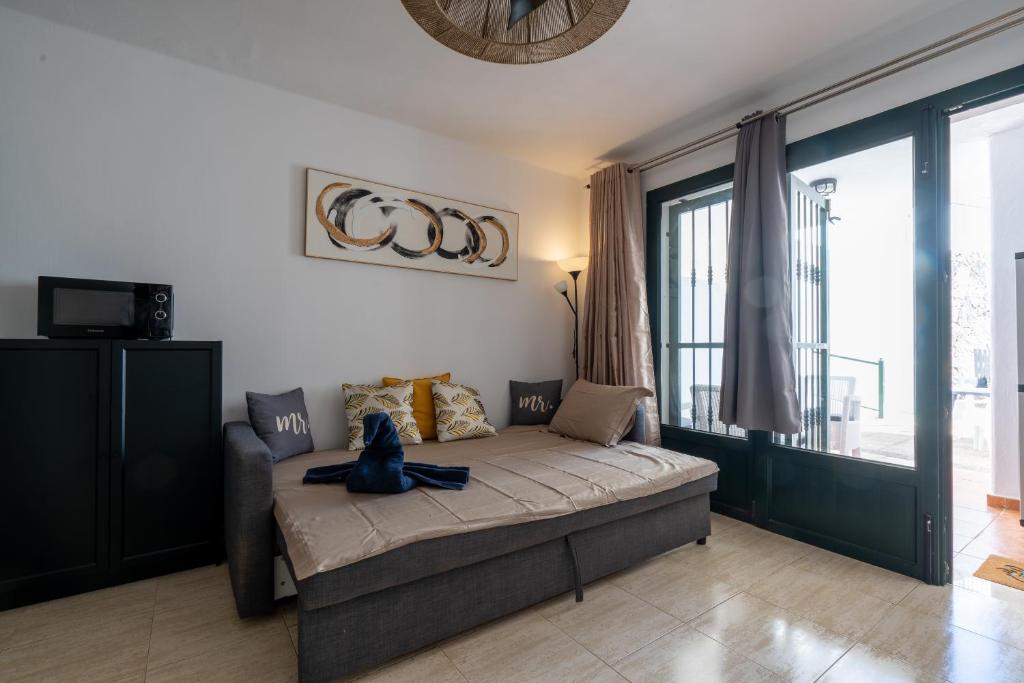 Posteľ alebo postele v izbe v ubytovaní Apartment Princesa Bitacora