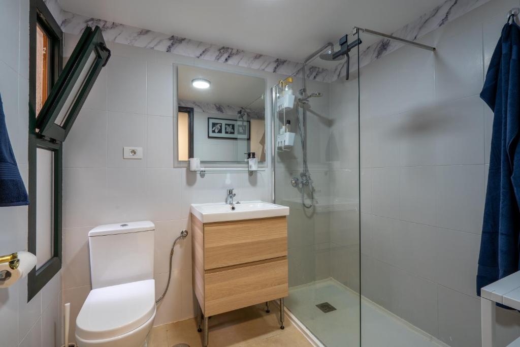 Kúpeľňa v ubytovaní Apartment Princesa Bitacora