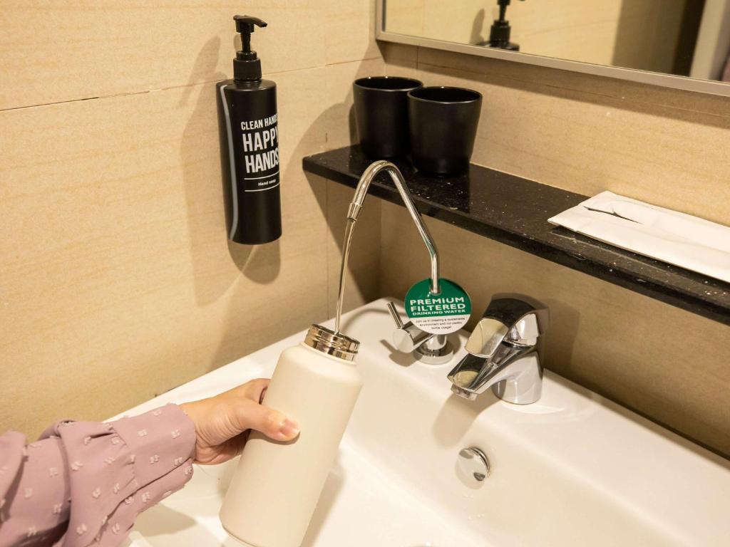 Koupelna v ubytování ibis Styles Singapore Albert