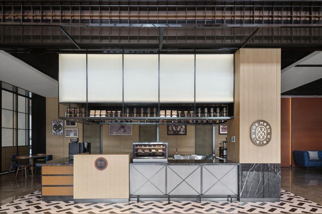 大同平城福朋喜来登酒店酒廊或酒吧区