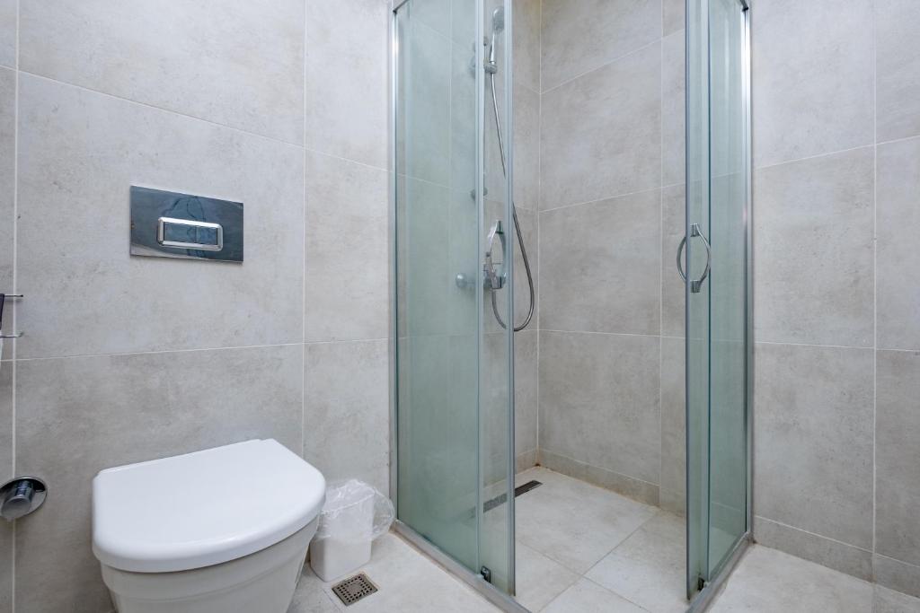 Koupelna v ubytování Lux Residence 1 room 1 saloon