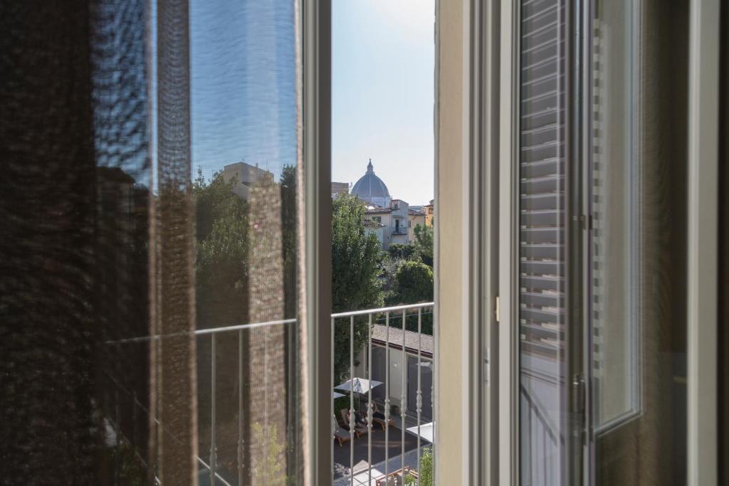 Een balkon of terras bij Palazzo Castri 1874 Spa & Garden