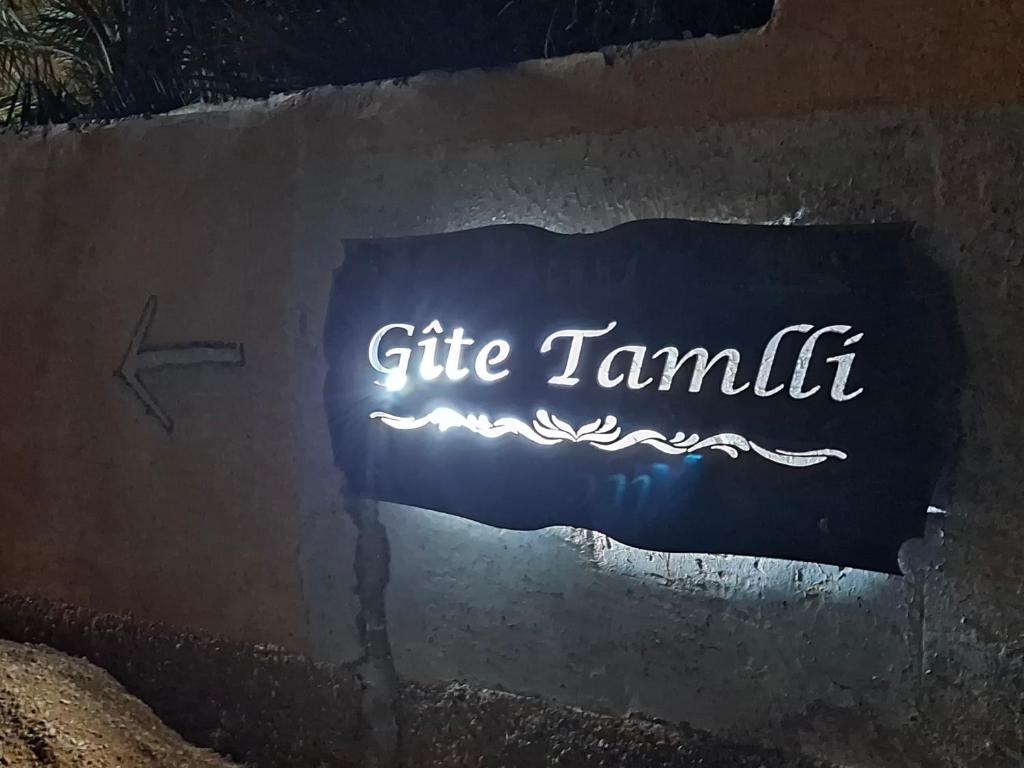 Certifikát, hodnocení, plakát nebo jiný dokument vystavený v ubytování Gite Tamlli