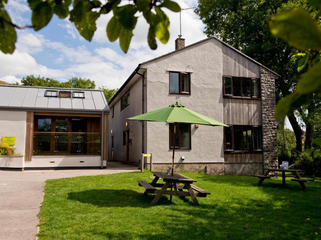 Zahrada ubytování YHA Malham