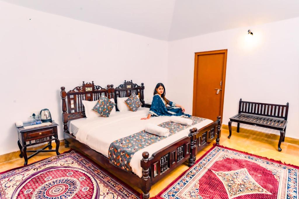 Postel nebo postele na pokoji v ubytování Sia Resort