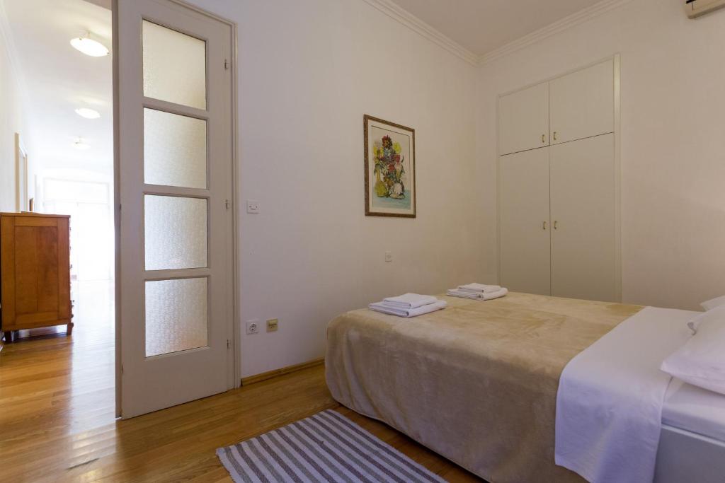 Posteľ alebo postele v izbe v ubytovaní Hedera Estate, Hedera A27