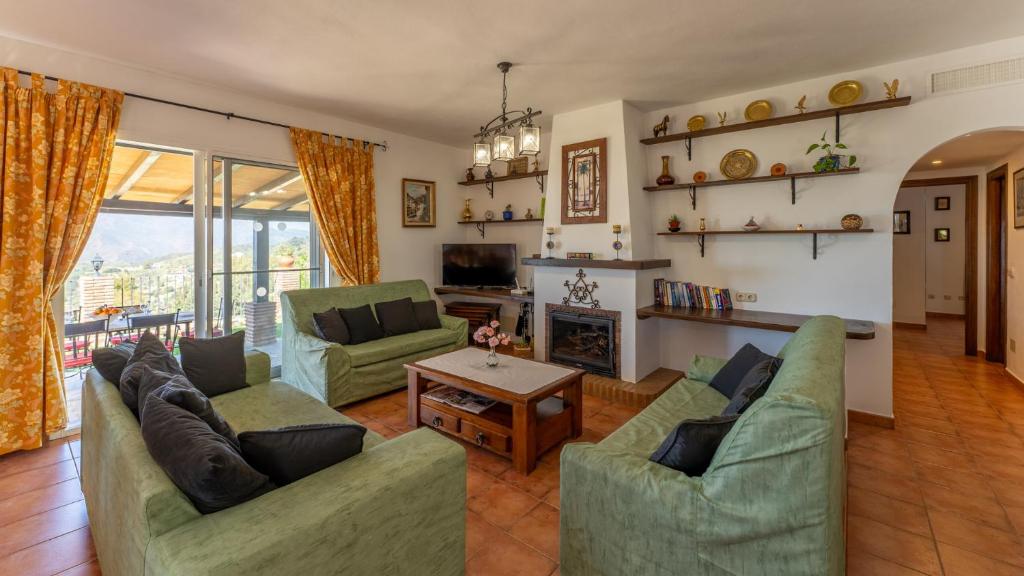 Posezení v ubytování Casa Rocío