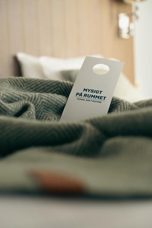 Postel nebo postele na pokoji v ubytování Marstrands Havshotell