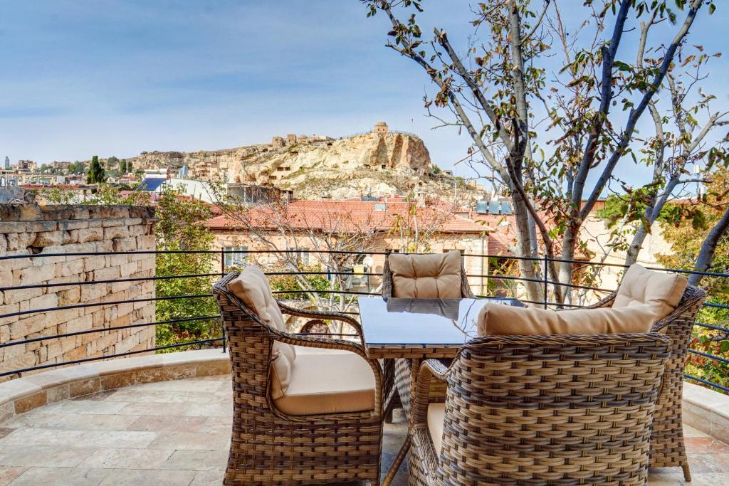 Nespecifikovaný výhled na hory nebo výhled na hory při pohledu z bed and breakfast